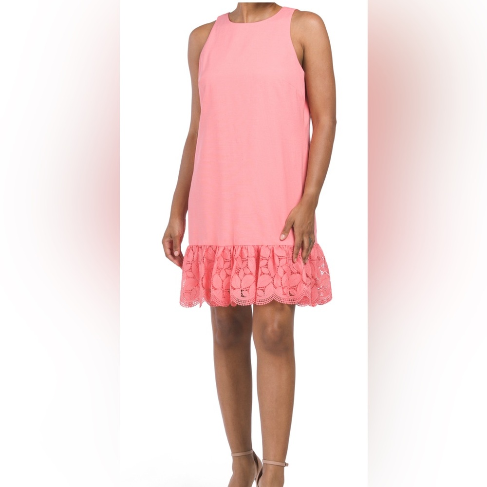 Trina Turk Lace Sheath Dress